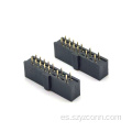 Conector de cabecera hembra de paso de 2,54 mm recto 22P